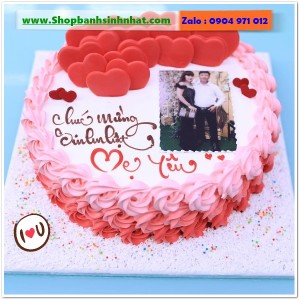 Bánh Sinh Nhật In Hình Ảnh - H639